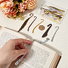 20Pcs 20 Styles Tibetan Style Alloy Bookmarks TIBE-SC0001-97-3