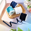 40 Yards 4 Colors Single Face Velvet Ribbon SRIB-TA0001-35A-5