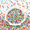Baking Paint Glass Twist Bugle Beads SEED-N007-24A-2