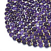 Natural Amethyst Beads Strands G-C116-A46-02A-3