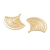 Brass Pendants KK-V003-13-2