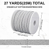 BENECREAT 25M Double Layer Flat Cotton Cords OCOR-BC0001-74B-2