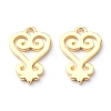 Brass Pendants KK-Z010-10G-1
