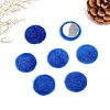 Imitation Rabbit Fur Ball Fabric Cabochons PW-WG0C4D6-04-1