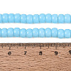 Opaque Glass Beads Strands GLAA-NH0002-B01-C09-4