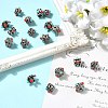 18Pcs 6 Styles Tibetan Style Alloy Beads FIND-CJ0005-74-5