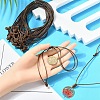 Korea Waxed Polyester Cord Adjustable Necklace Making NJEW-YW00001-4