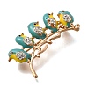 Zinc Alloy Enamel Rhinstone Brooches JEWB-V001-03A-02-2