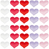 500Pcs 5 Colors Polyester Sponge Heart Shaped Confetti for Party Decoration DIY-CY0003-21A-7
