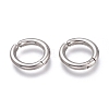 Non-Tarnish 201 Stainless Steel Clip-on Earrings EJEW-L256-04A-P-1