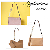 Imitation Leather Bag Straps & Plastic Imitation Pearl Beaded Extender FIND-WH0126-373C-6