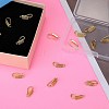 10 Pairs Brass Micro Pave Clear Cubic Zirconia Earring Hooks ZIRC-SZ0005-11-5