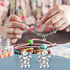 Tibetan Style Alloy European Beads MPDL-DC0001-01-7