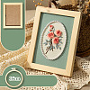 DIY Flower Pattern Photo Frame Stand Embroidery Kits PW-WG000E9-02-1