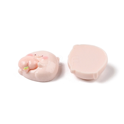 Opaque Resin Decoden Cabochons RESI-K040-01C-1