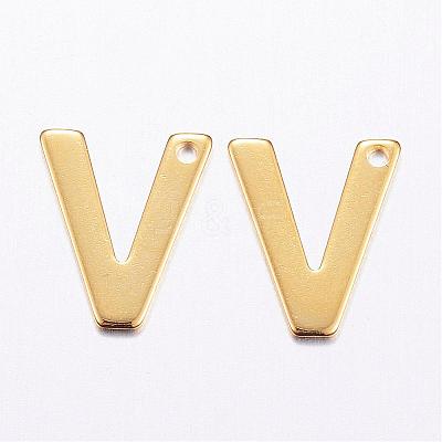 304 Stainless Steel Charms STAS-P141-V-1