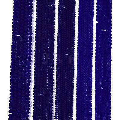 Transparent Glass Beads Strands EGLA-A044-T8mm-MD06-1