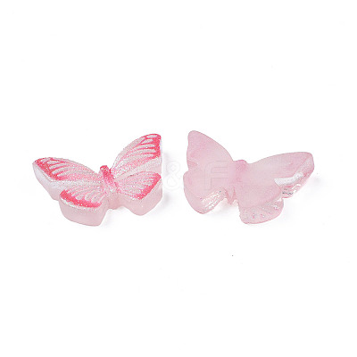 Translucent Printed Resin Cabochons CRES-N021-107D-1