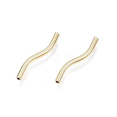 Brass Tube Beads KK-N231-321-1