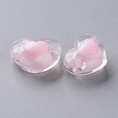 Transparent Acrylic Beads TACR-S152-08A-08-1