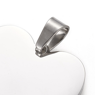 Tarnish Resistant 304 Stainless Steel Pendants LS-STAS-F214-02P-1