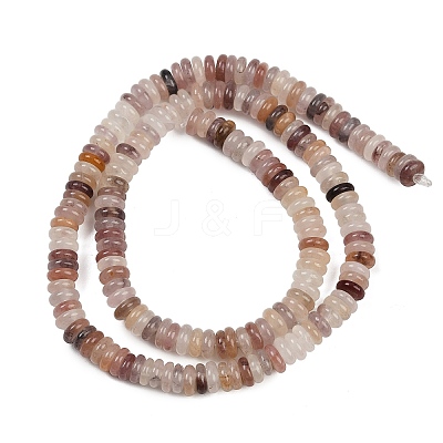 Natural Violet Strawberry Quartz Beads Strands G-Q159-B31-01-1