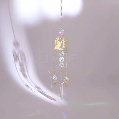 Teardrop Glass Suncatchers PW-WGBFFA3-07-1