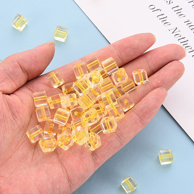 Transparent Acrylic Beads TACR-S154-12A-81-1