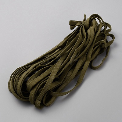 Flat Nylon Elastic Ribbon OCOR-WH0077-89C-1