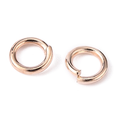Brass Open Jump Rings JRC6MM-M-1