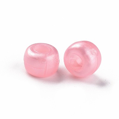 Plastic Pearlized Beads KY-R019-01E-1