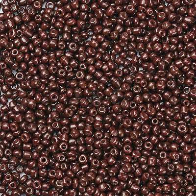 (Repacking Service Available) Baking Paint Glass Seed Beads SEED-C024-C-K18-1