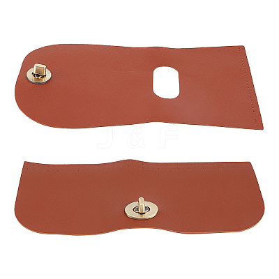 2Pcs 2 Style Alloy Twist Hasp FIND-WR0001-50A-1