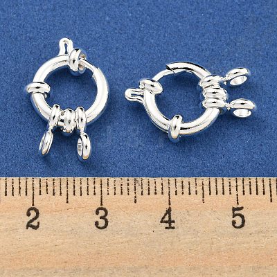 304 Stainless Steel Spring Ring Clasps STAS-G190-17S-1
