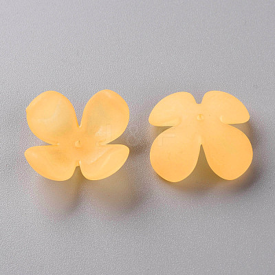 Frosted Acrylic Bead Caps MACR-S371-06A-719-1