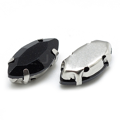 Sew on Rhinestone RGLA-T034-6x12mm-23-1