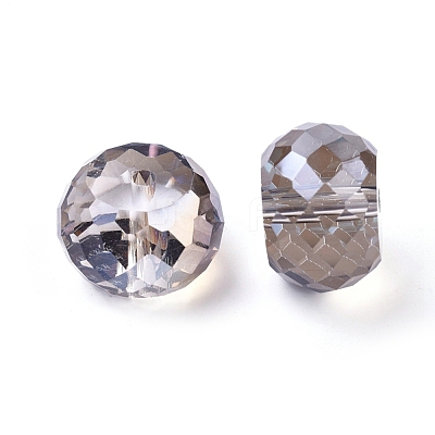 Electorplated Glass Beads EGLA-E005-10-1