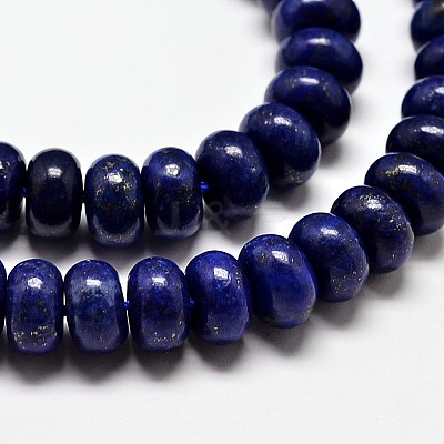 Natural Lapis Lazuli Bead Strands G-O075-04A-1