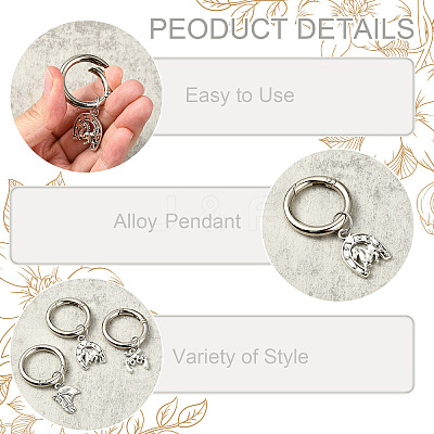 24Pcs 12 Styles Cowboy Theme Mixed Shapes Alloy Shoes Charms HJEW-CJ00041-1