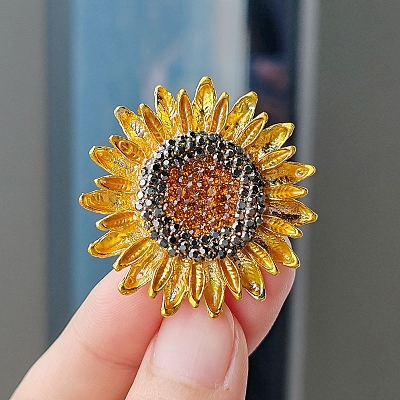Sunflower Enamel Pins PW-WG91DA1-01-1
