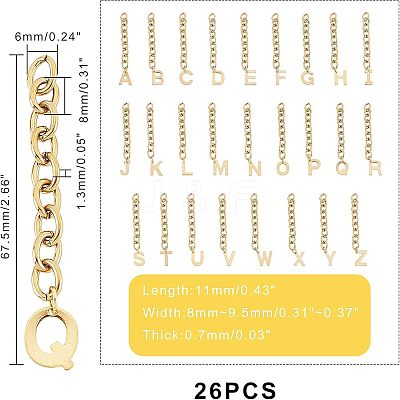 304 Stainless Steel Chain Extender STAS-UN0017-14G-1