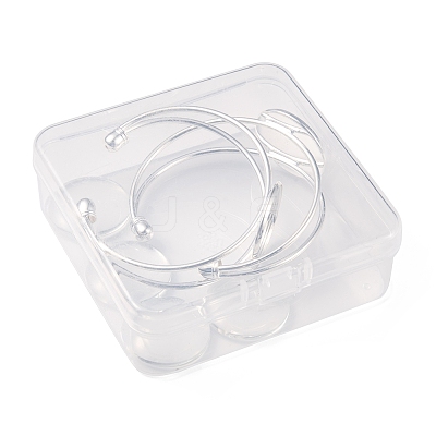 DIY Blank Dome Bangle Making Kit DIY-FS0003-50S-1