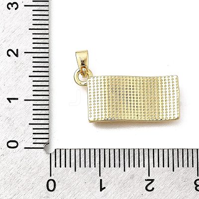 Brass Pendants KK-P336-37G-1