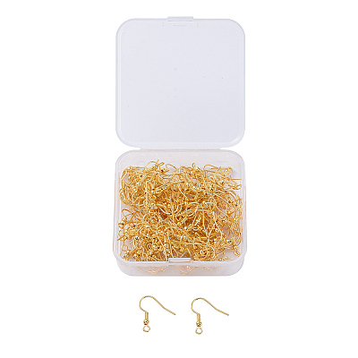 Iron Earring Hooks IFIN-YW0001-07G-1