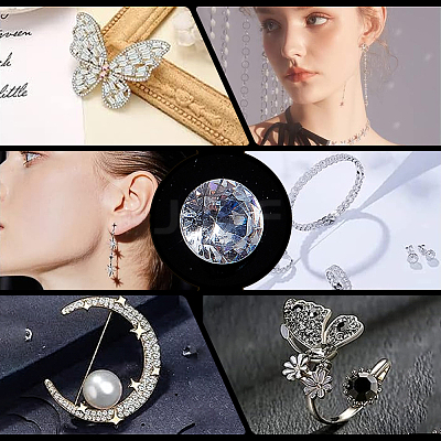 500Pcs Cubic Zirconia Cabochons ZIRC-PH0001-40-1