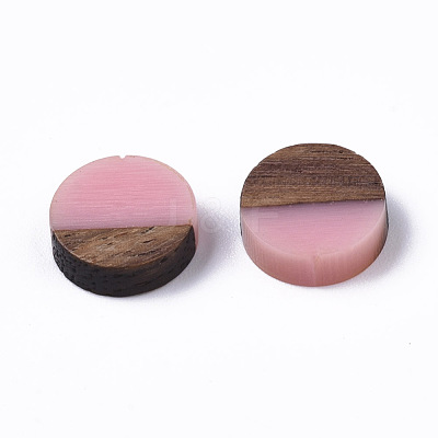 Resin & Wood Cabochons RESI-S358-70-H39-1