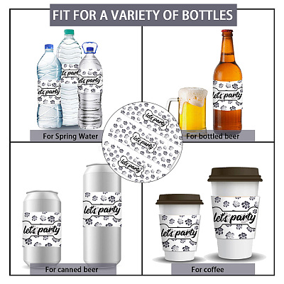 Bottle Label Adhesive Stickers DIY-WH0520-012-1