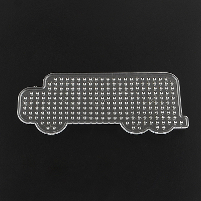 Lorry/Truck ABC Plastic Pegboards used for 5x5mm DIY Fuse Beads DIY-Q009-48-1