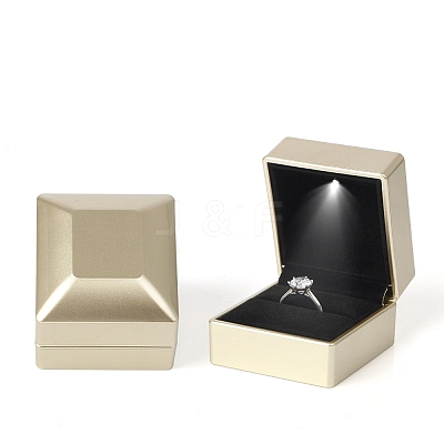 Rectangle Plastic Ring Storage Boxes CON-C020-02D-1