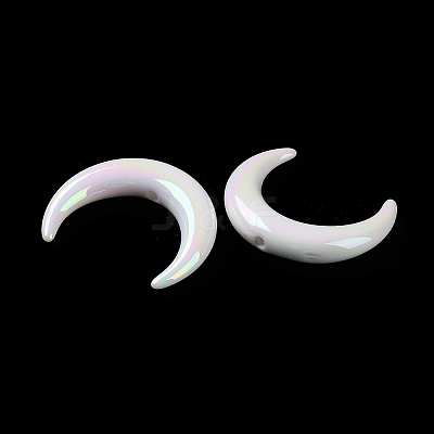 Opaque Acrylic Beads X-OACR-B019-02B-1